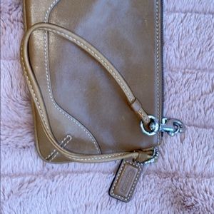 Brown coach wallet